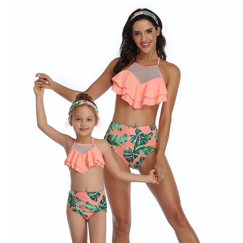 European And American New Parent-child Swimsuit Bikini Swimwear