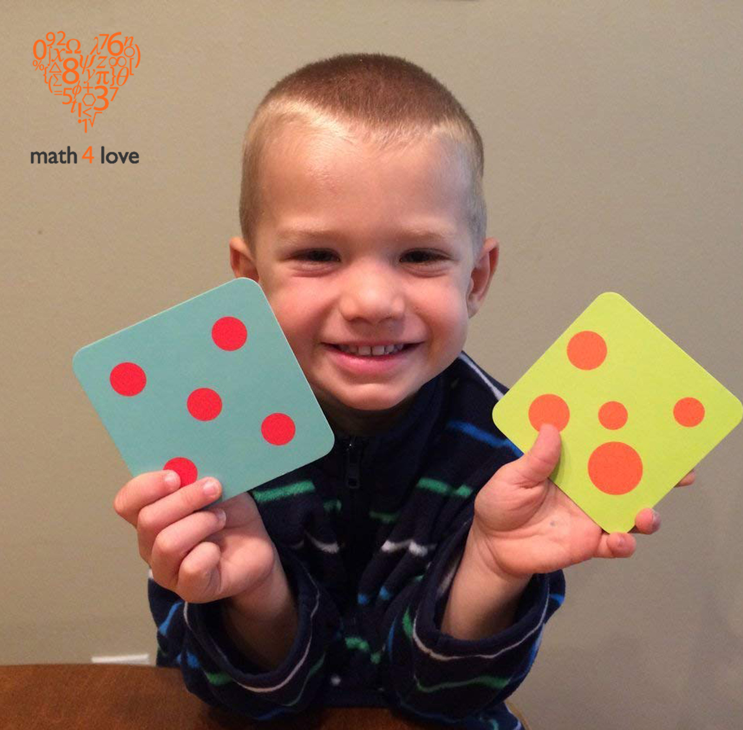 TINY POLKA DOT сша математика просветить точка Card Math4love точка модифицированный