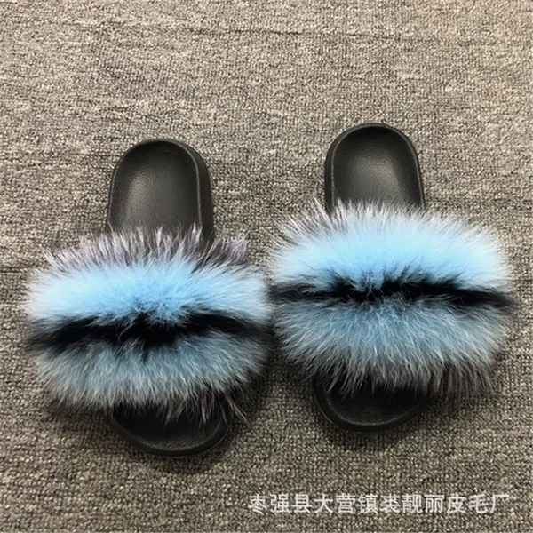 Silver Fox+Sky Blue+Black
