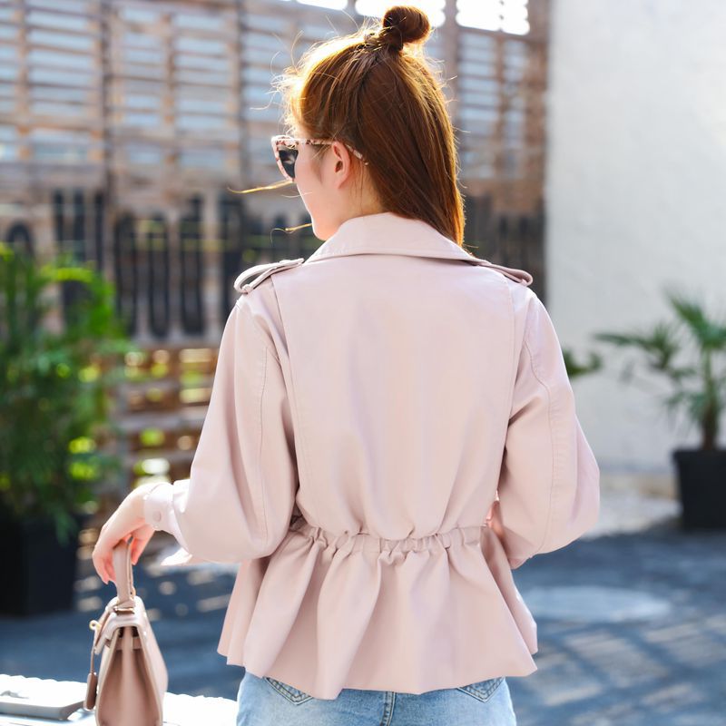 Veste cuir femme en PU - Ref 3331786 Image 5