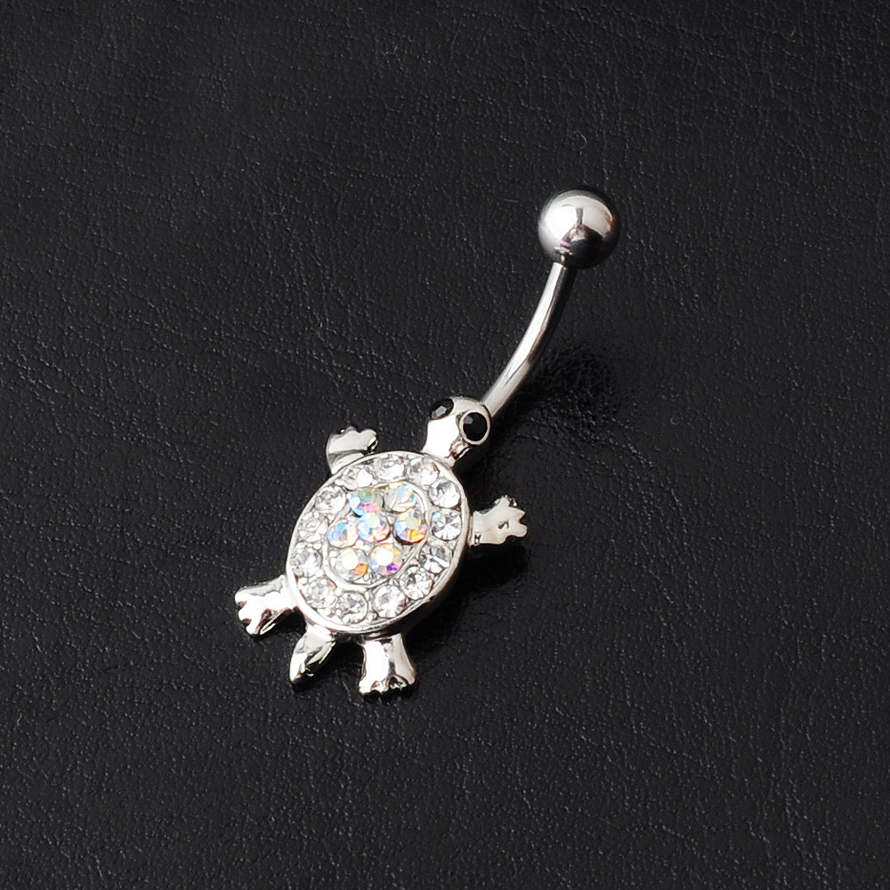 Simple Style Animal Alloy Diamond Belly Ring display picture 4