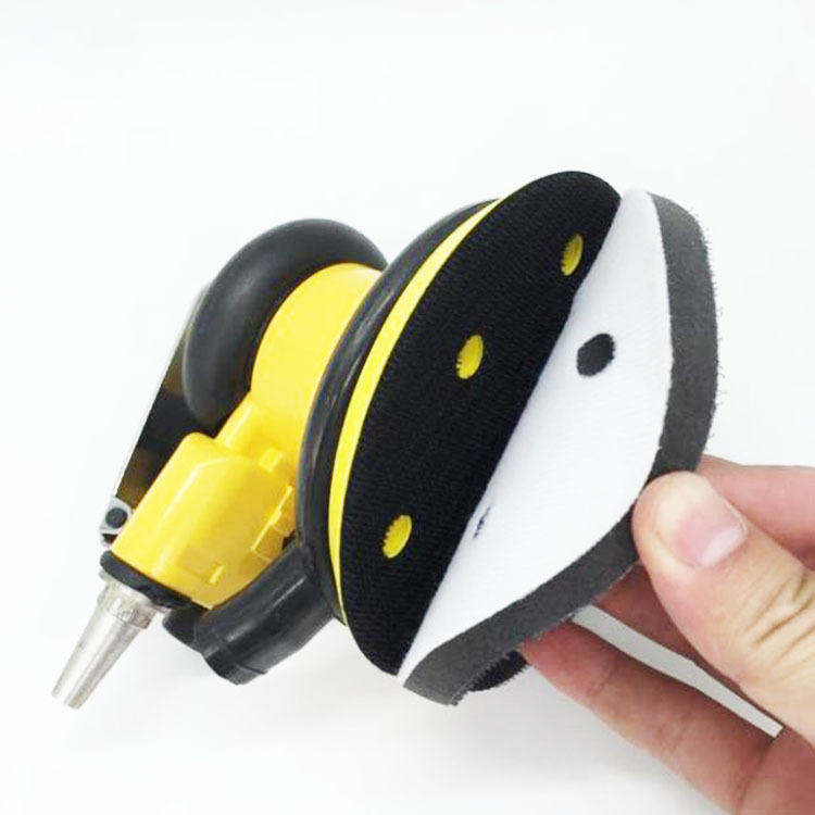 汽车干磨砂纸机海绵缓冲垫 保护托盘底盘软垫5寸6孔17/9/15孔4