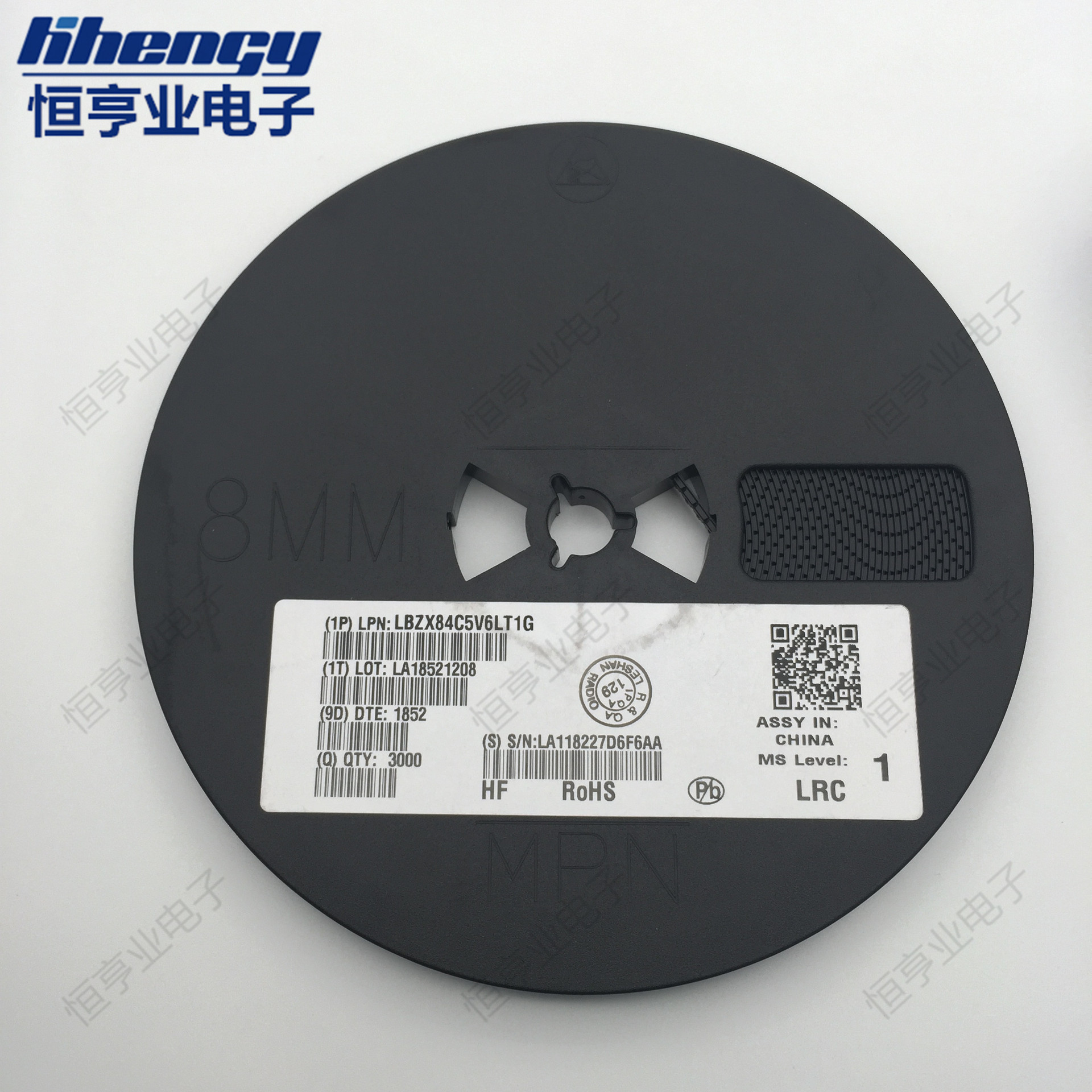 LBZX84C5V6LT1G 丝印Z3 SOT-23 齐纳二极管 5.6V稳压 LRC原装现货