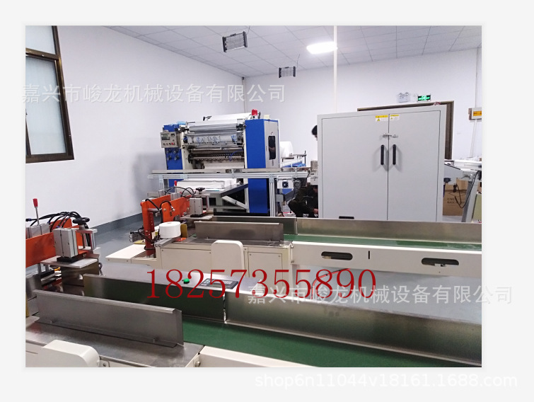 全自动棉柔巾生产线棉柔巾机洗脸巾旅行巾加工设备