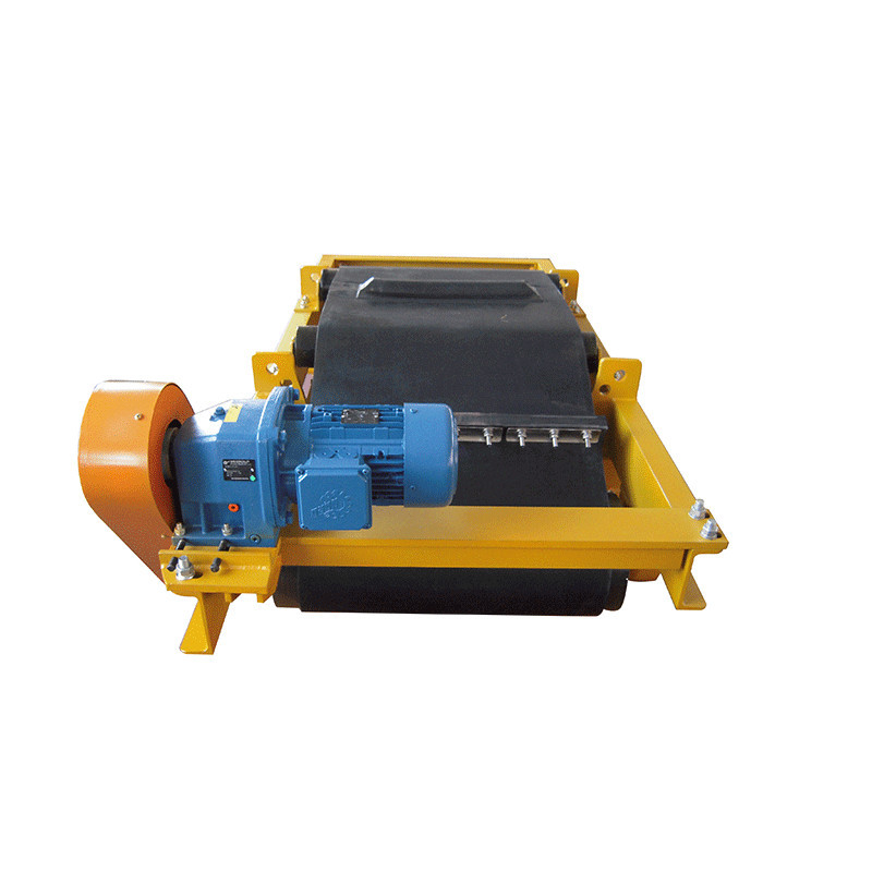 辽宁抚顺亦机 输送带磁选机玻璃造纸煤炭皮带机下部给料磁选机