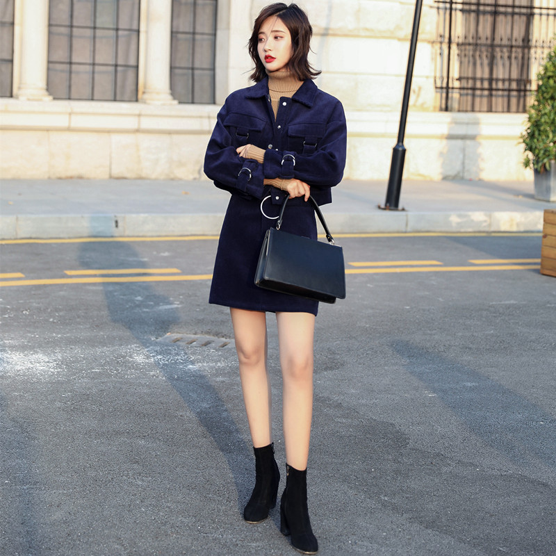 Costume femme en Velours côtelé - Ref 3334546 Image 4