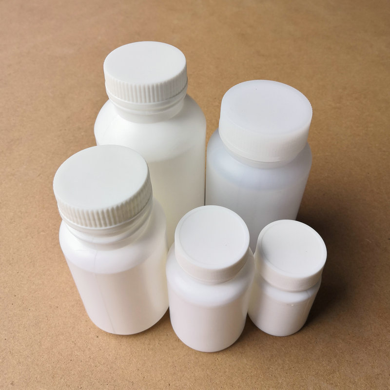 医用塑料瓶圆形包装瓶PE吹塑胶瓶化工瓶【50ML-1000ML】密封瓶