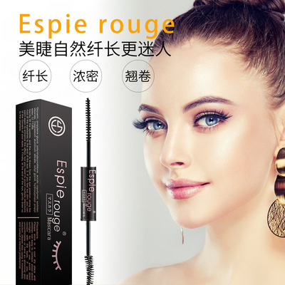 Crystal Eyes Double head Mascara Lengthening Thick Curl waterproof Anti-sweat Halo Megalopia Size Lasting