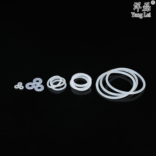 White silicone O-ring VMQ food grade sealing ring high temperature resistance outer diameter 46-170mm* wire diameter 1.9mm