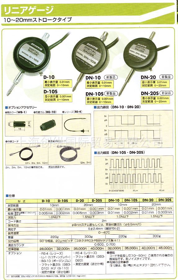日本尾崎制作所 日本PEACOCK DN-20S  创纵国际
