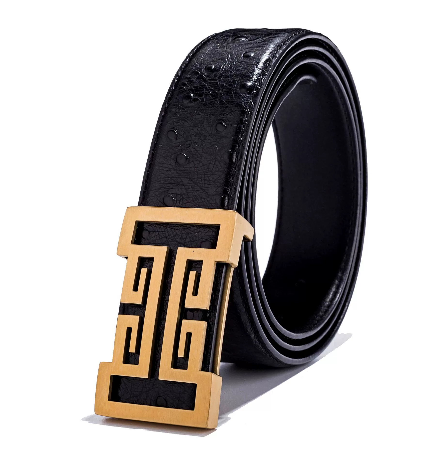 Elite quality leather belt, genuine leather, cowhide