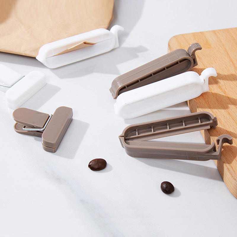 八个装食品封口夹大号塑料食品夹零食袋子食物保鲜夹子家用密封夹|ms