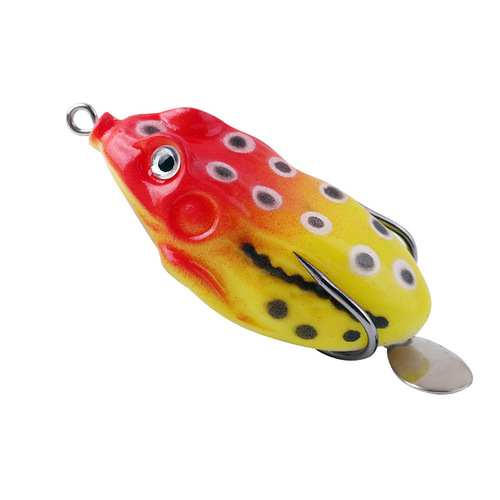 Factory wholesale frog lure soft bait imitation fish bait artificial bait soft lure modified spinner frog
