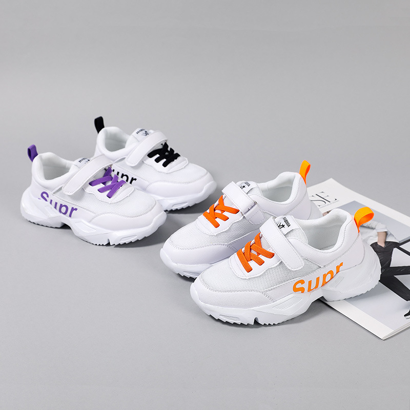 儿童老爹鞋子2019春款 单网透气鞋防滑软底中大童宝宝网红运动鞋