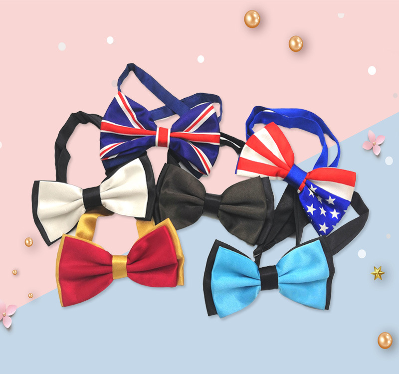 bow tie English style for bride with bow