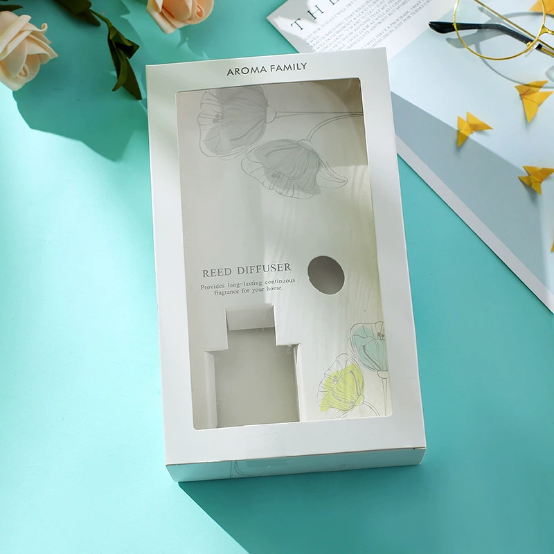 Образец Подгонянная упаковывая коробка бесплатный дизайн подарок духи ароматерапия коробка ежедневная коробка косметики упаковывая