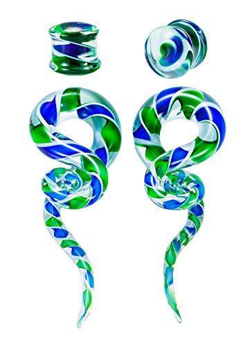Glass earplugs