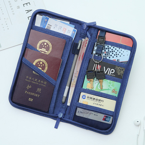 Cationic multifunctional travel passport bag Korea waterproof and dustproof card portable overseas travel document passport bag