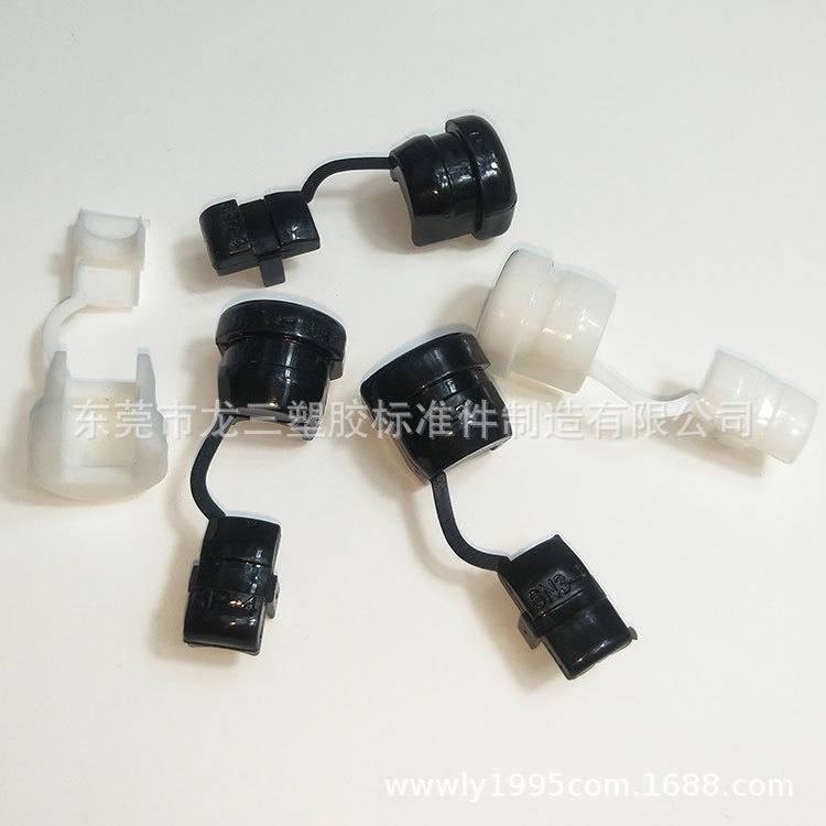 龙三厂家大量供应塑胶防拉电源线扣6P-4 电源线固定扣 防火阻燃