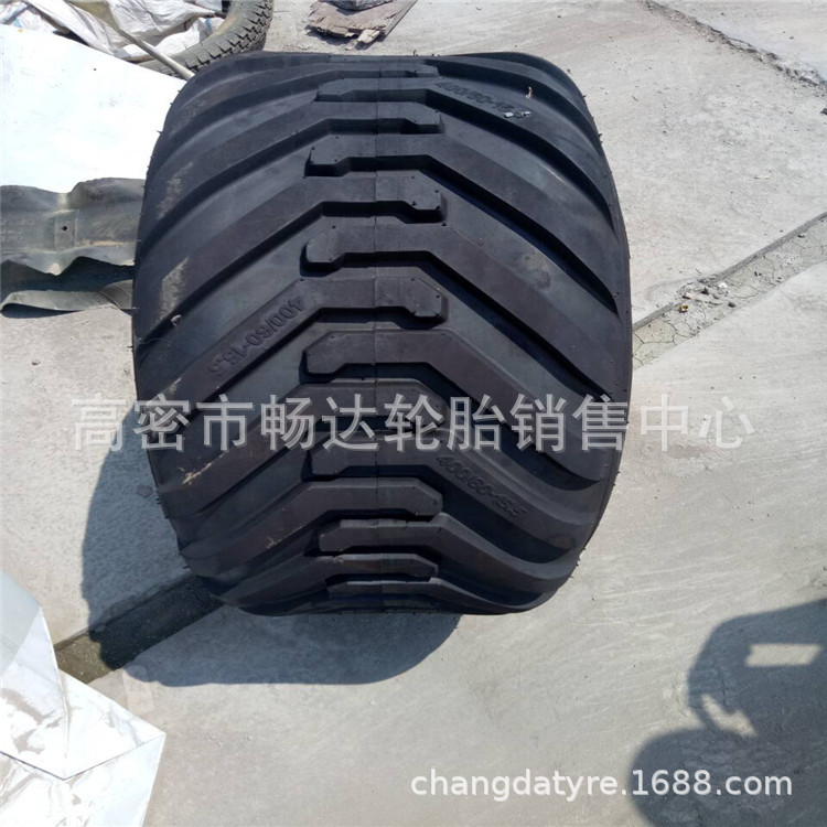 销售400/60-15.5捆草机轮胎 宽基农用轮胎