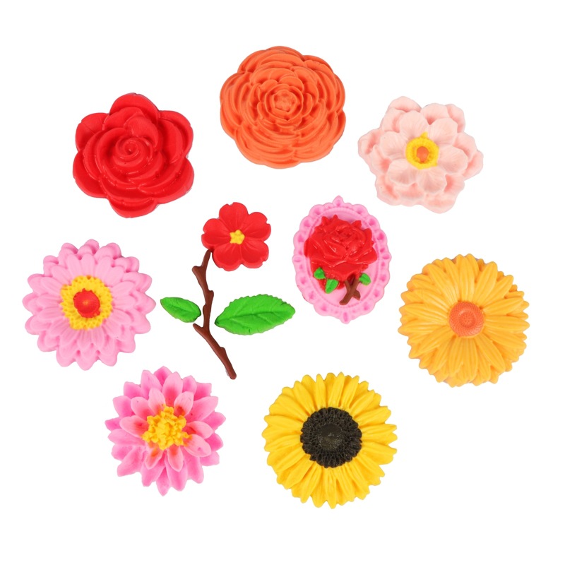 Molde de pastel Flor del ciruelo crisantemo molde de silicona Lotus Rose cake encaje fondant molde herramienta para hornear