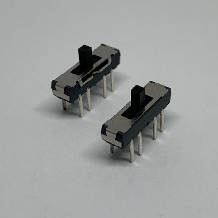 厂家直销高品质小拨动开关 8脚立式拨动开关 三档八脚小拨动开关