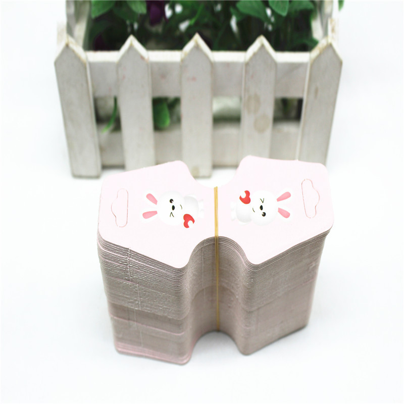 畅销10.5*4.6饰品卡片韩版头饰皮筋饰品包装材料手工发饰diy配件