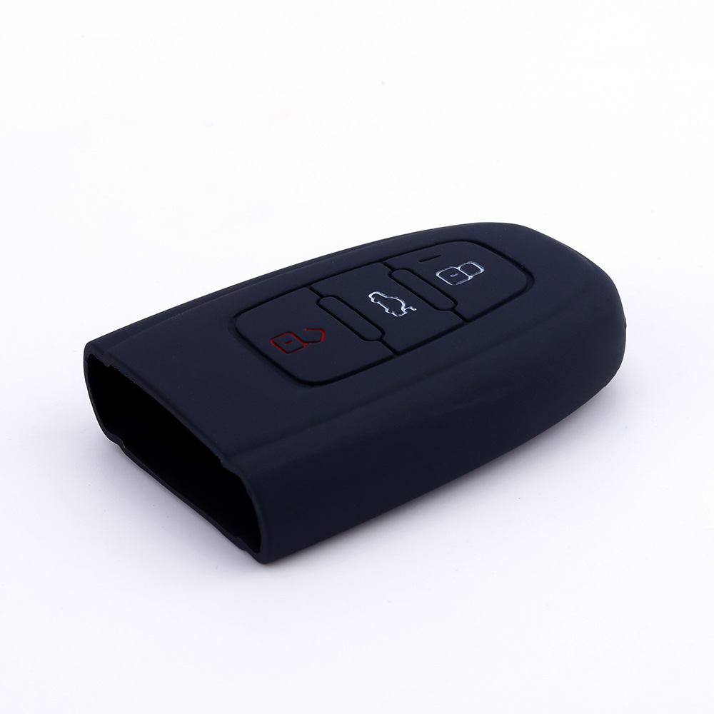 For Audi A6L RS6 RS7 silicone key case R8 S8 key case RS5S4 remote control case Silica ge