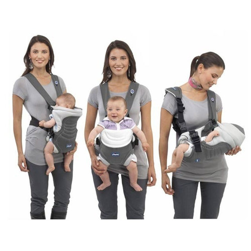 Baby Carrier Dual-Shoulder Three-in-One Baby Sling with Protective Waist Belt, Newborn Compatible, Comes with Color Box and Instruction Manual