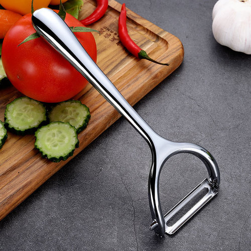 Multi-purpose household manual fruit peeler zinc alloy all-steel scraper planer fruit knife running street stalls