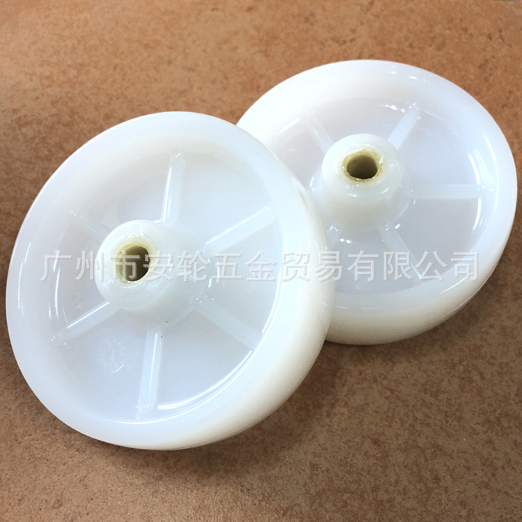 日本锤牌hammercaster 4寸尼龙单轮 429S-N 100mm轱辘 日式脚轮