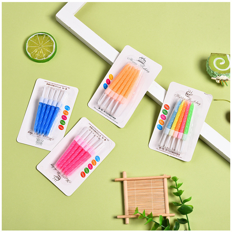 Thread Birthday Candles originality candle customized Cake Decorative candles children birthday candle Manufactor goods in stock