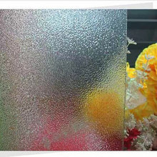 3-19mm清玻，超白玻香梨压花艺术隔断玻璃价格优惠