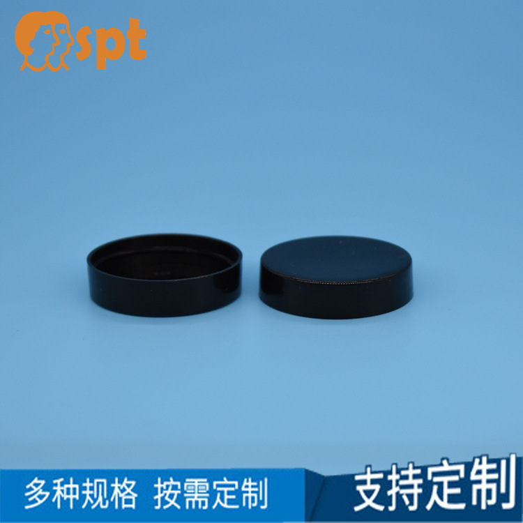 38/400光面条纹莱丝塑料盖普通盖广口盖旋盖 精油膏霜盒生产厂家