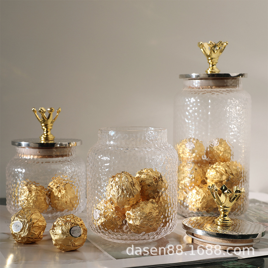 Transparent crystal storage system