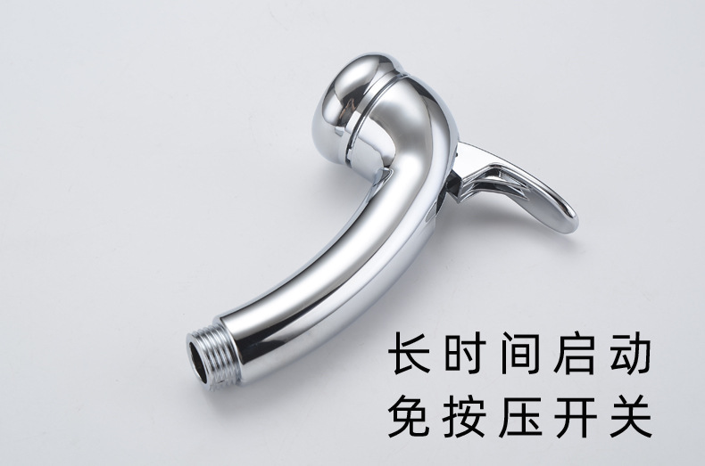 High-flow detachable spray gun, Xiamen shower head, ABS bottom flushing, toilet, and feminine wash nozzle undefined