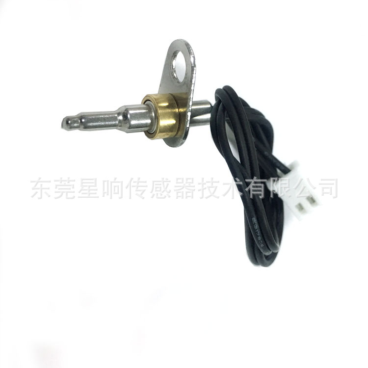 厂家定制NTC热敏电阻温度传感器50K 1% 3950带壳子可根据要求做