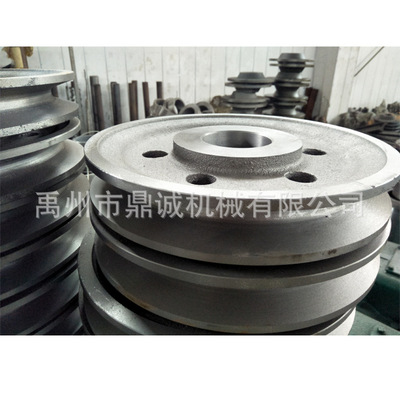 Foundry Iron Castings machining synchronization pulley Gray iron Casting Belt pulley groove pulley