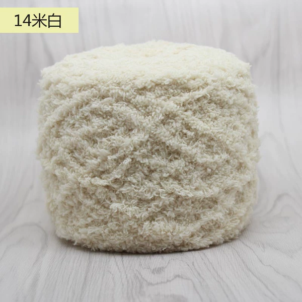 14 meters white*43*16s*2*coral velvet