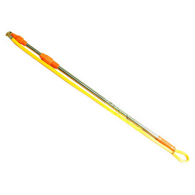 农用三缸柱塞泵汽油机打药喷杆 2.5米高压管三节伸缩加厚高压喷杆