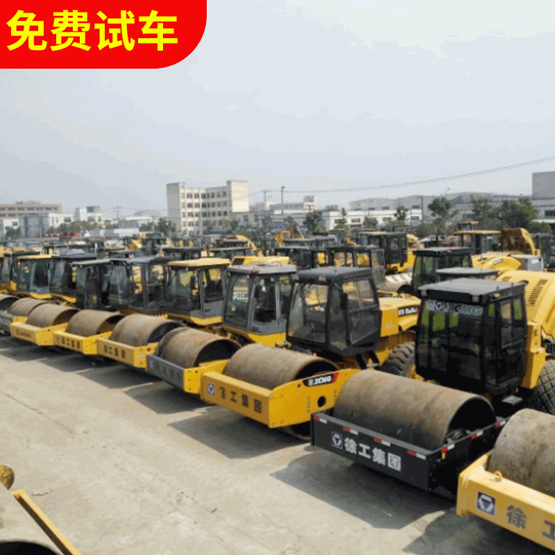 免费试机二手压力压路机 二手18-22吨振动压路机 双钢轮压路机