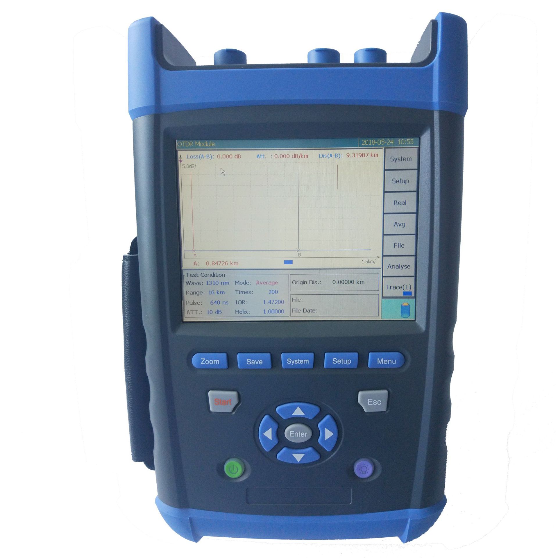 41��OTDR��ʱ������AV6418������Ĳ��Թ�������otdr���˵���