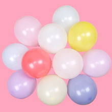 厂家直销 2.2克马卡龙色气球 婚房布置告白气球乳胶气球装饰气球