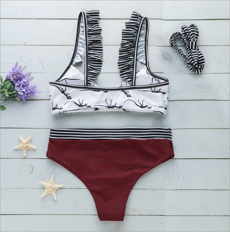 Cotton FashionBikini(Picture color-S)Swimwear NHHL2058-Picture-color-S