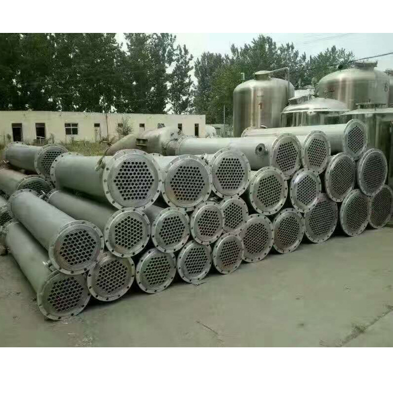现货直供304材质冷凝器 列管式冷凝器9成新壳管式U型冷凝器