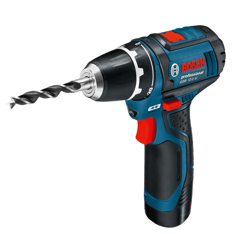 博世电动工具GSR12-2-LI/10.8-2升级版锂电冲击钻电动螺丝刀