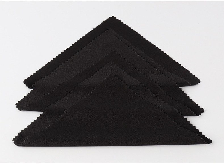 Black Fiber Glasses Cleaning Cloth 3