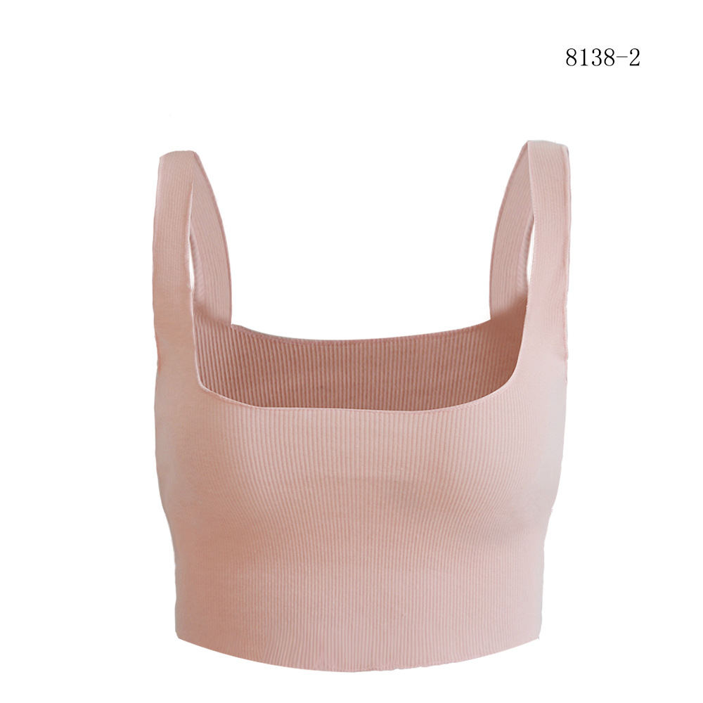 sports sling strip solid color vest NSLIH50505