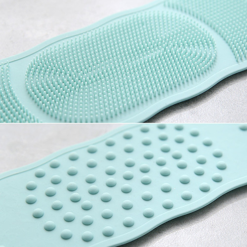 A2844 silicone bath towel, long bath and back towel, double back extended bath towel, bath and bath brush
