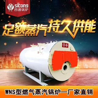 卧式燃气锅炉 常压燃气蒸汽锅炉 葡萄干厂专用燃气锅炉 四通锅炉